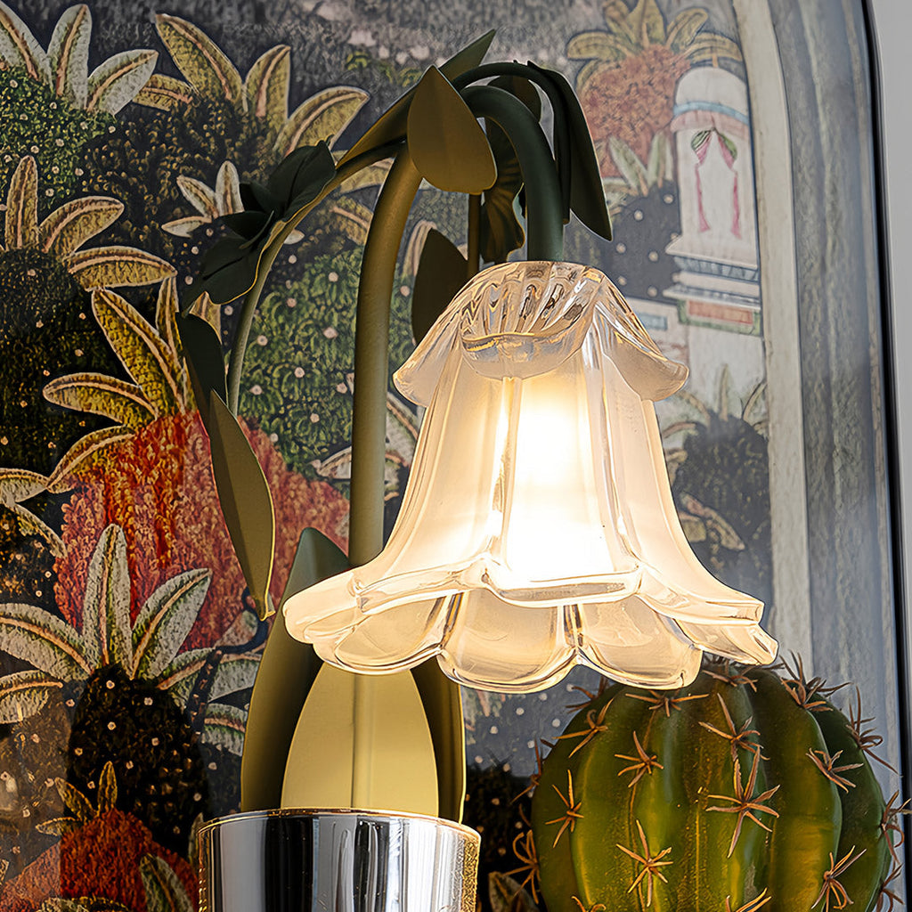 FENWICK FLORAL AROMA TABLE LAMP, LUMINOUS PETAL NIGHT ILLUMINATOR