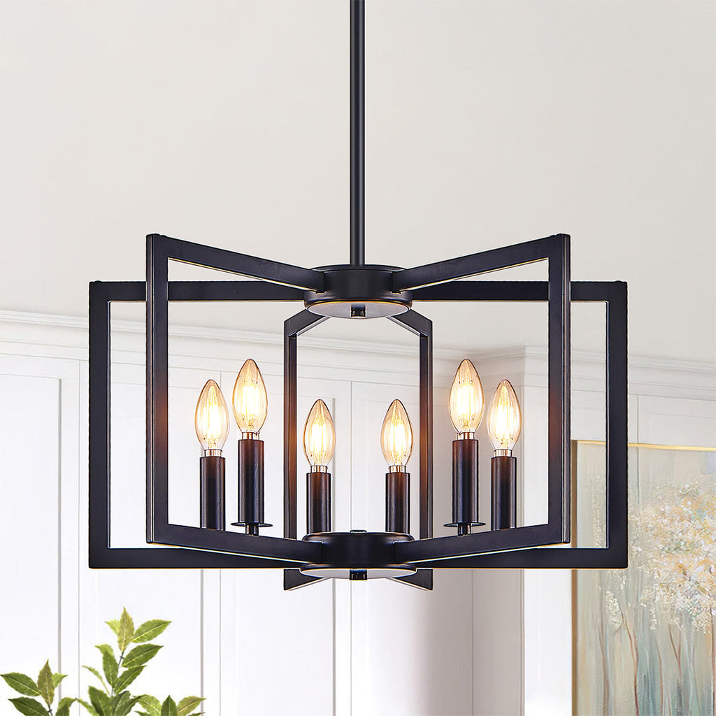 WINTHROP INDUSTRIAL MULTI-ARM CEILING LANTERN