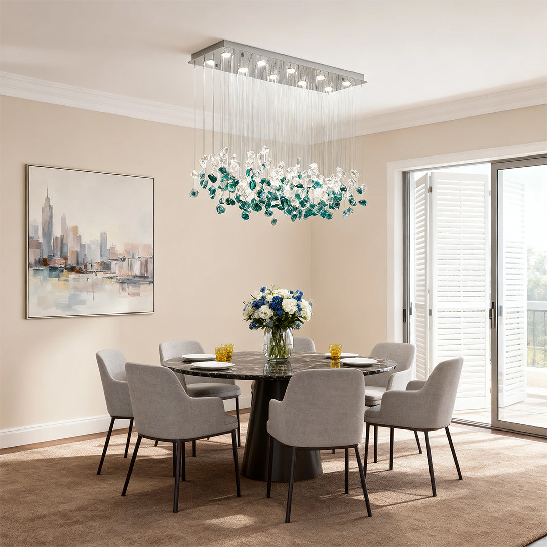 WINTHROP IRREGULAR BEADED CEILING LANTERN