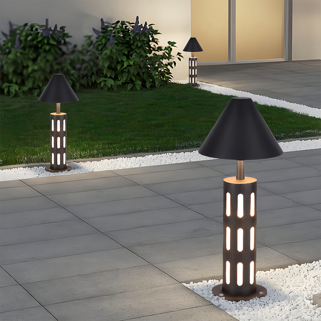 RAVENHURST PERFORATED CIRCULAR GARDEN LANTERN