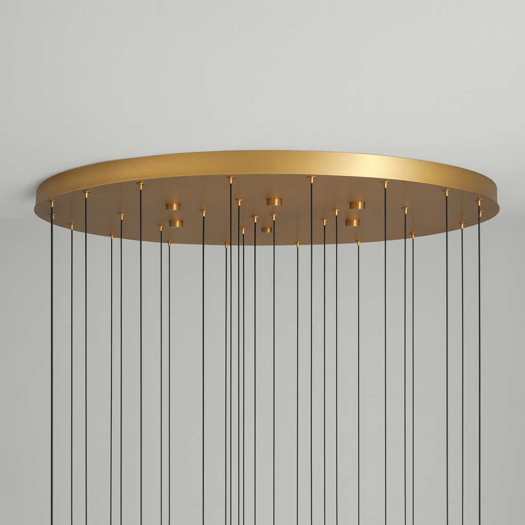 VERONA ORBITAL CRYSTAL LIGHTING FIXTURE