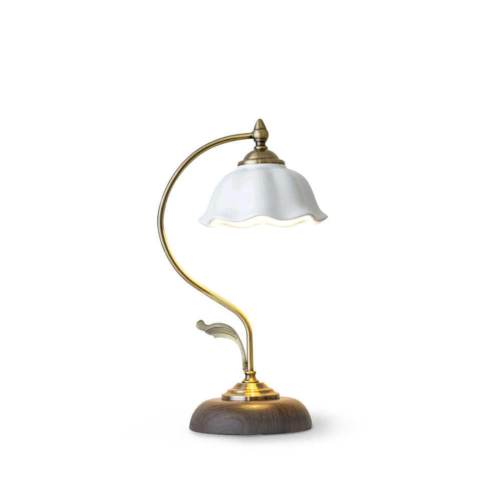 CHARLESTON HARBOR RUSTIC WOODEN TABLE LIGHT