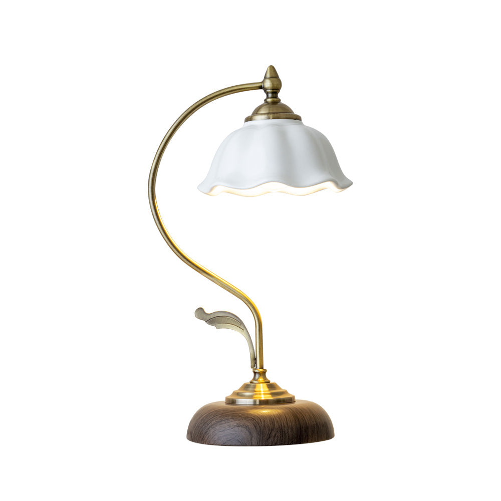 CHARLESTON HARBOR RUSTIC WOODEN TABLE LIGHT