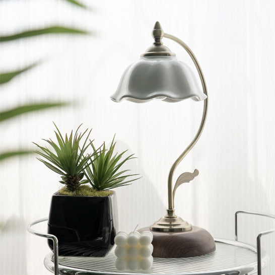 CHARLESTON HARBOR RUSTIC WOODEN TABLE LIGHT
