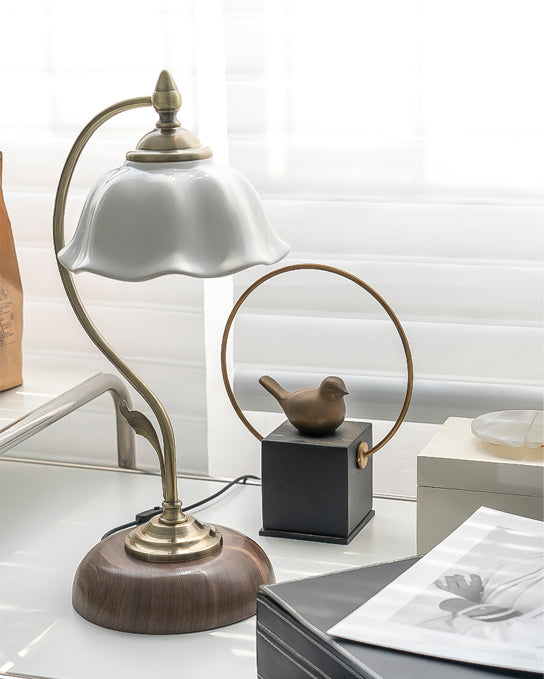 CHARLESTON HARBOR RUSTIC WOODEN TABLE LIGHT