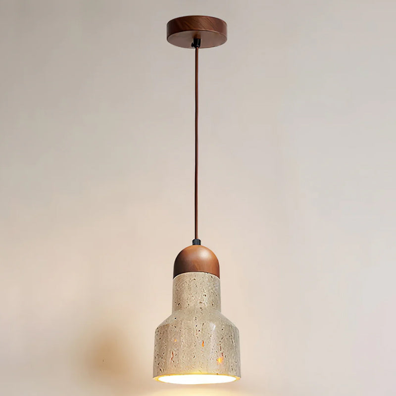 CARLETON TRAVERTINE HANGING ILLUMINATOR