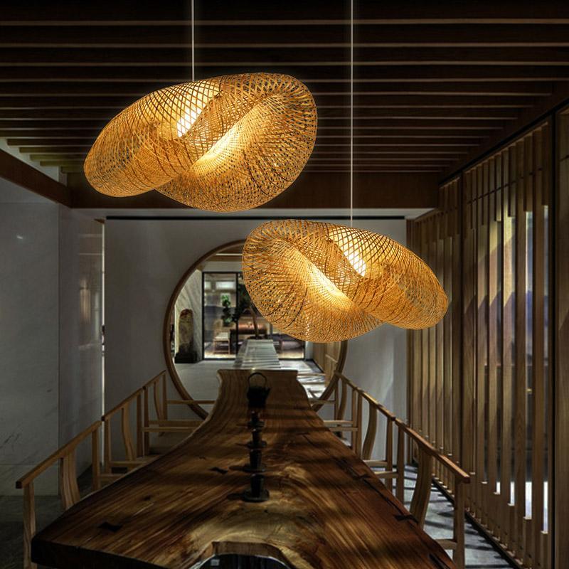 WINDSOR BEND BAMBOO HANGING LANTERN