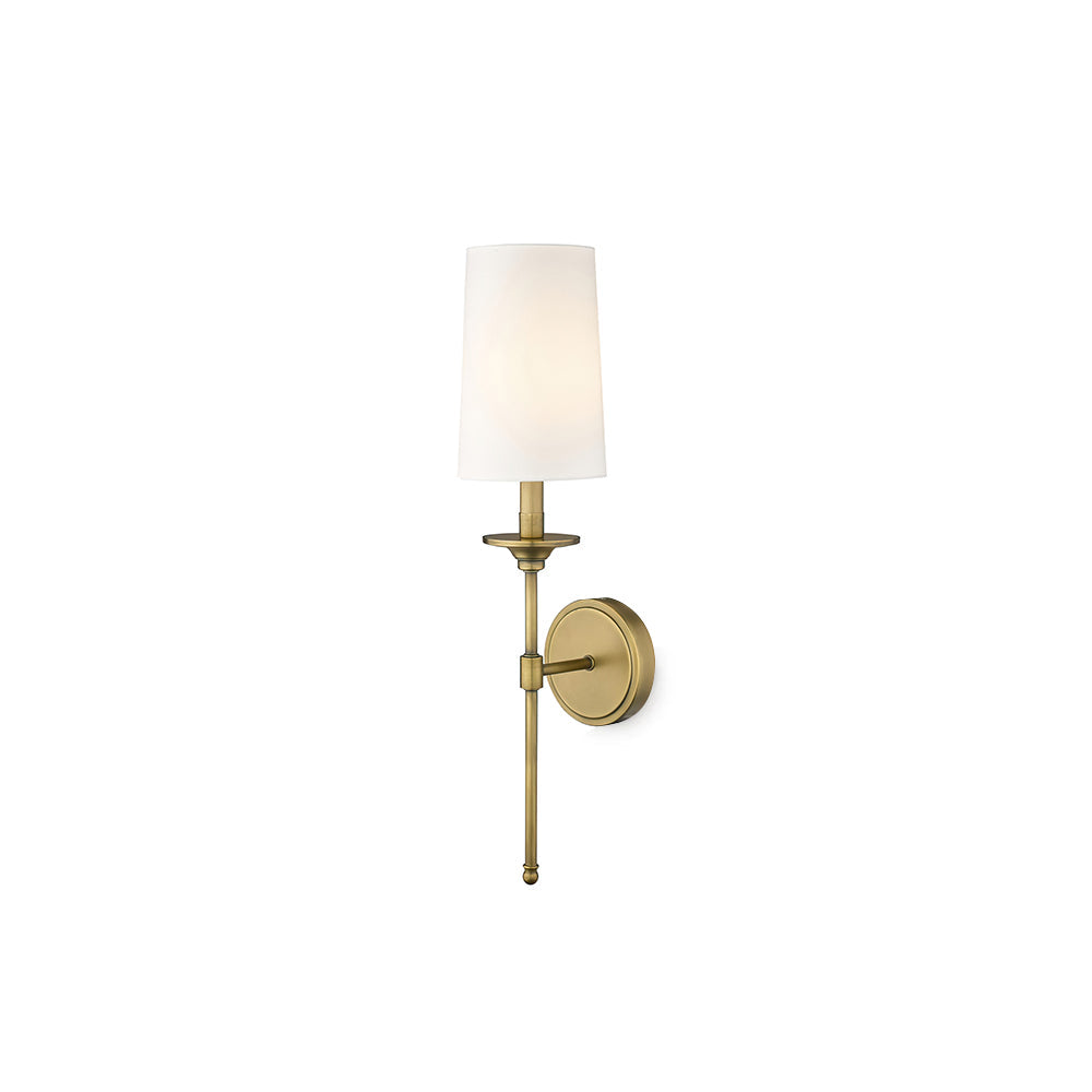 FENWICK IVORY TAPERED WALL SCONCE
