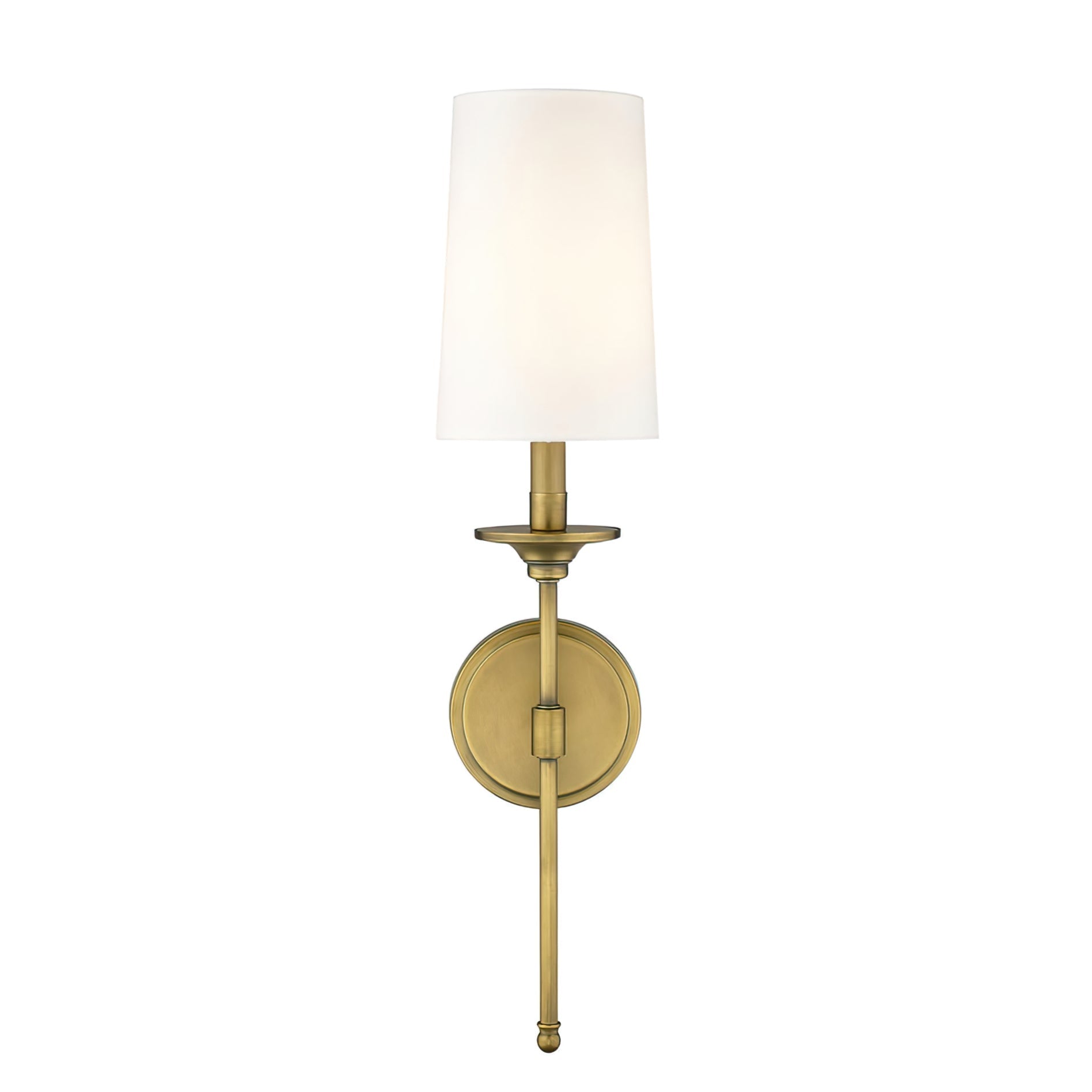 FENWICK IVORY TAPERED WALL SCONCE