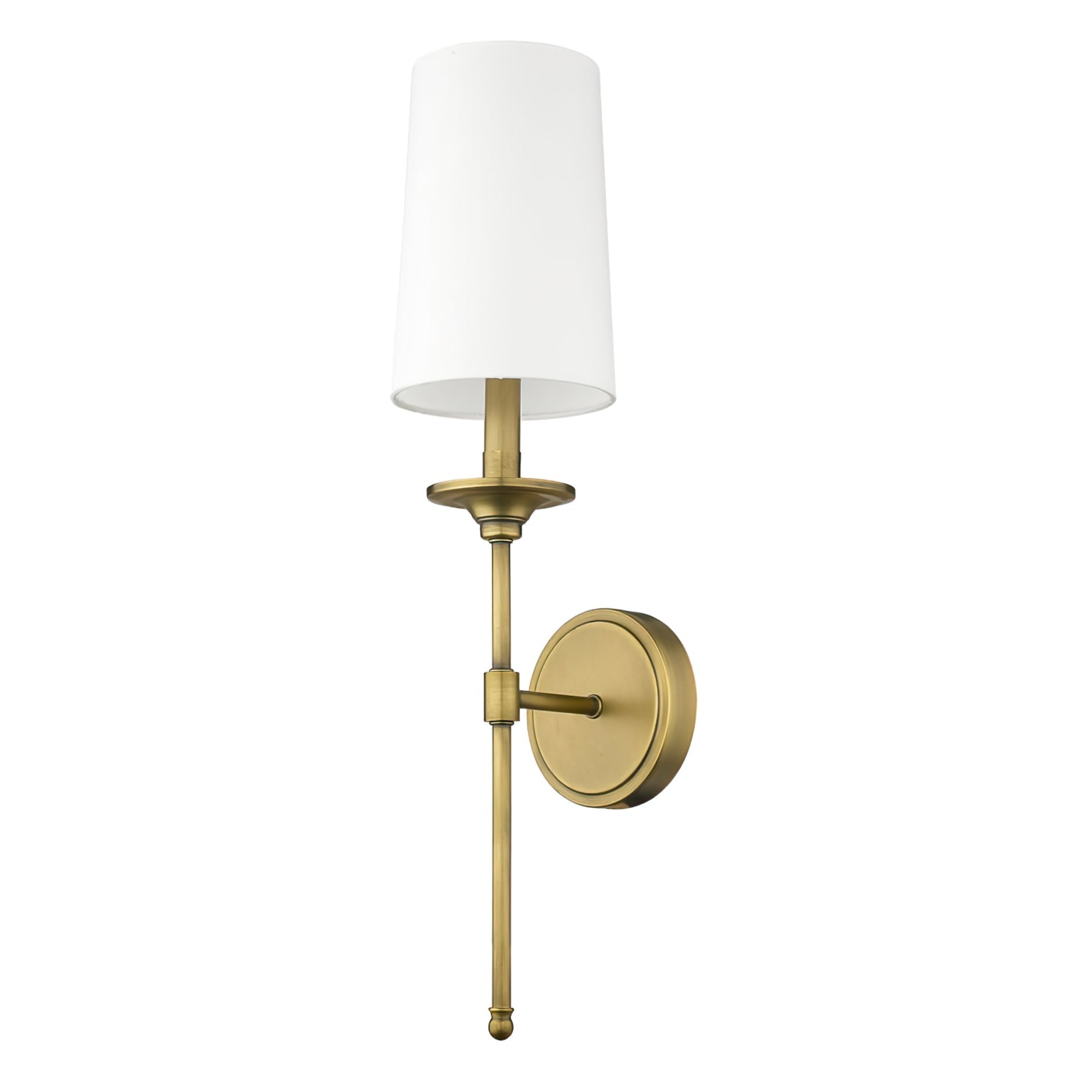 FENWICK IVORY TAPERED WALL SCONCE