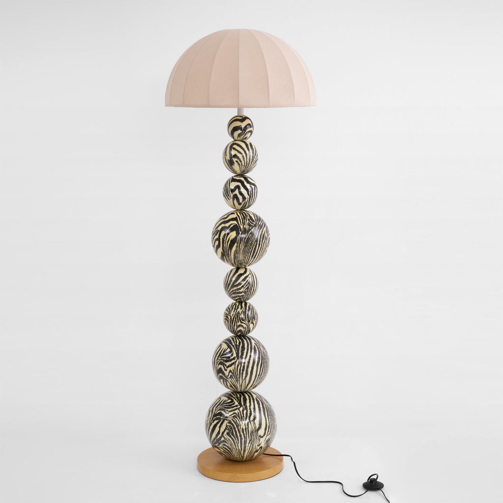 STRATHMORE MONOCHROME STRIPED LAMP
