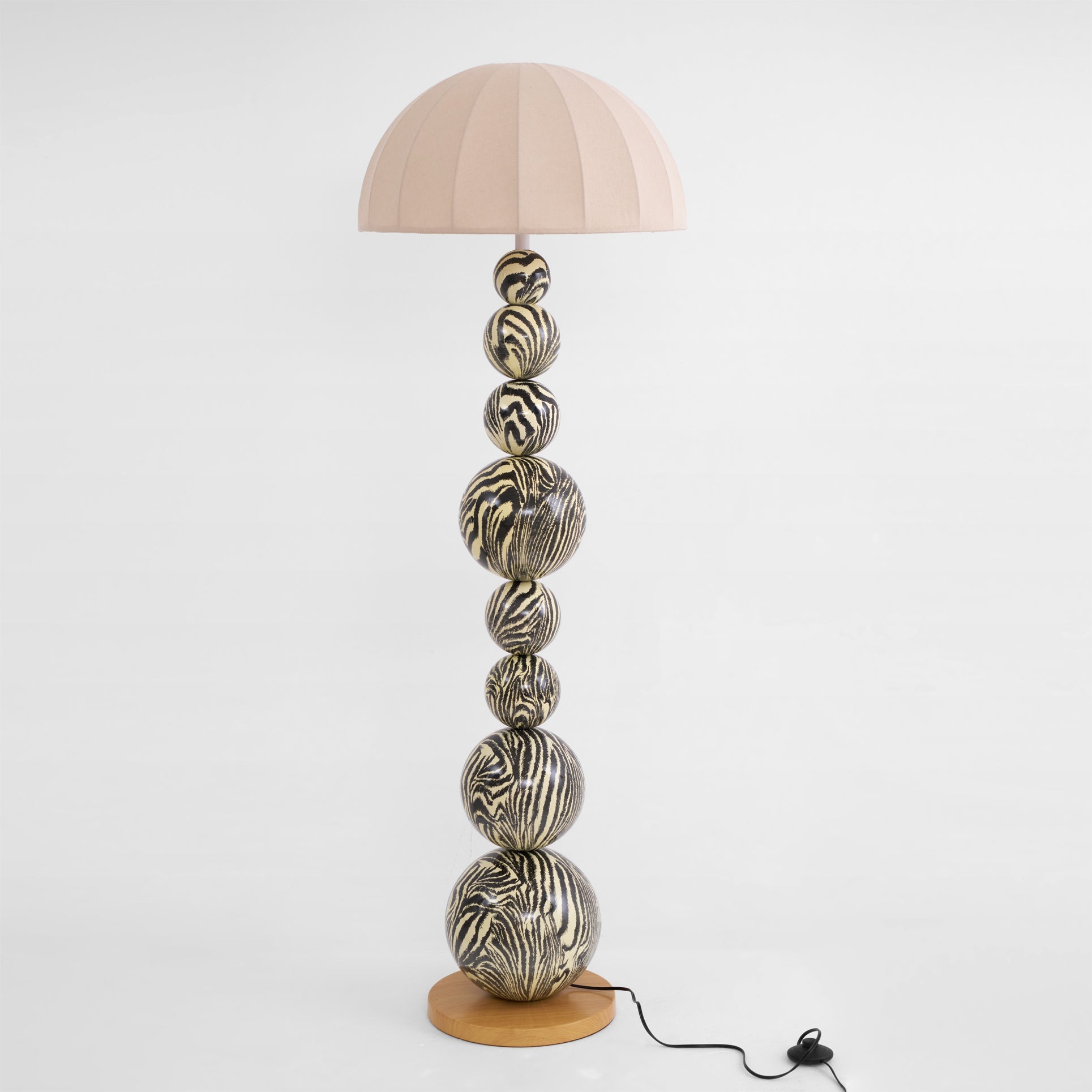 STRATHMORE MONOCHROME STRIPED LAMP