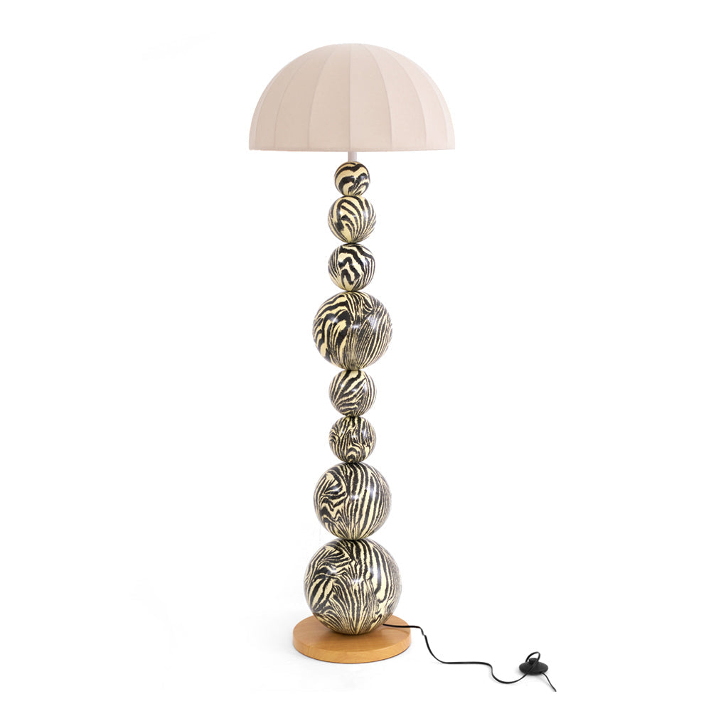 STRATHMORE MONOCHROME STRIPED LAMP