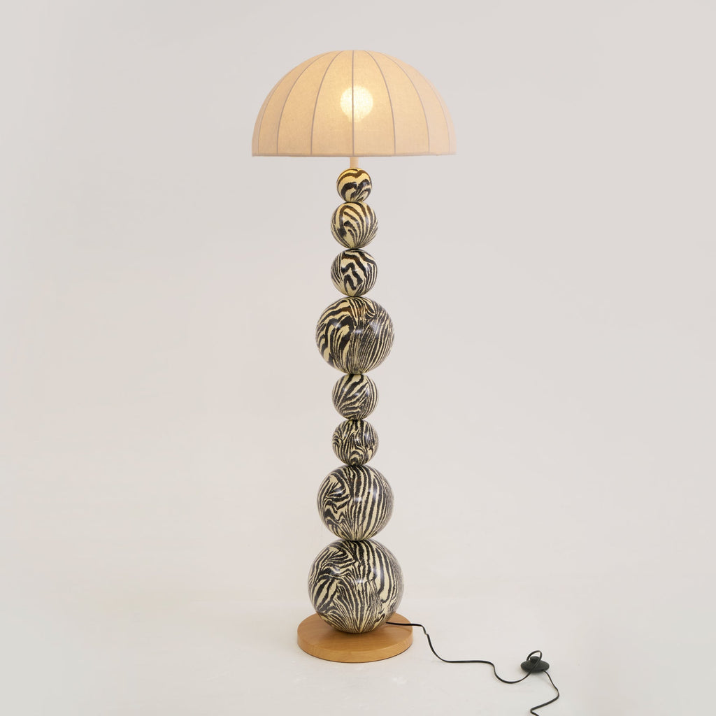 STRATHMORE MONOCHROME STRIPED LAMP