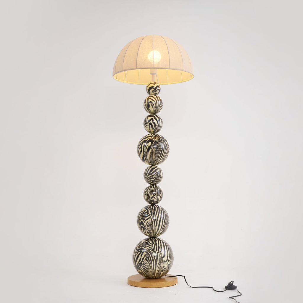 STRATHMORE MONOCHROME STRIPED LAMP