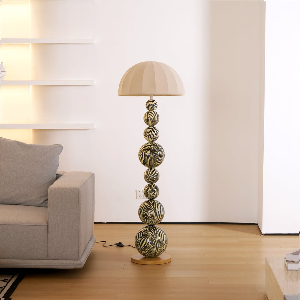 STRATHMORE MONOCHROME STRIPED LAMP