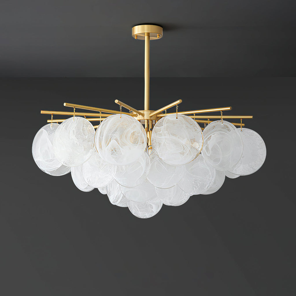FENWICK CRYSTAL TEARDROP HANGING LIGHT
