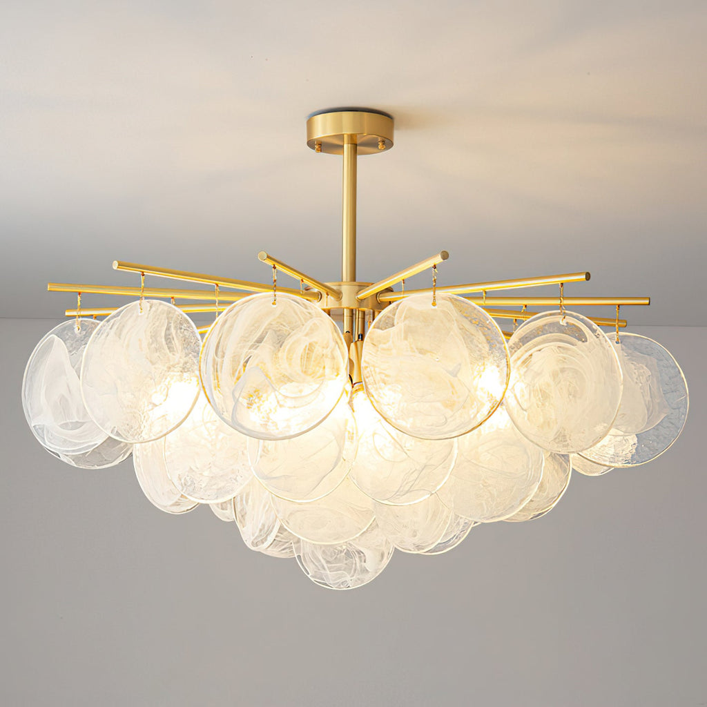 FENWICK CRYSTAL TEARDROP HANGING LIGHT