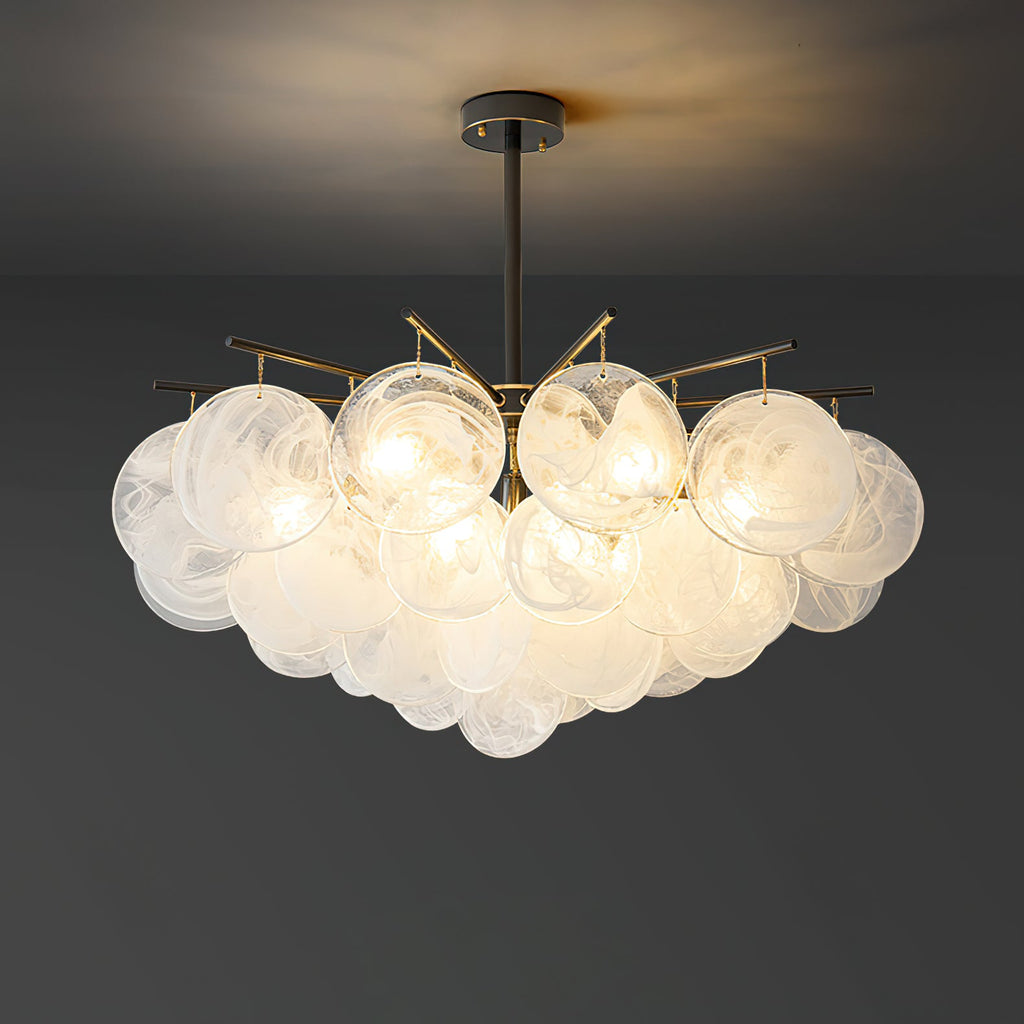 FENWICK CRYSTAL TEARDROP HANGING LIGHT