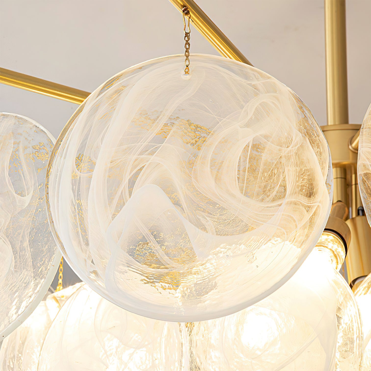 FENWICK CRYSTAL TEARDROP HANGING LIGHT