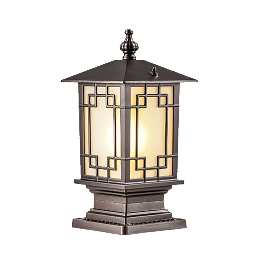 RAVENWOOD TRIPLE-TONE WATER-RESISTANT PILLAR LIGHT
