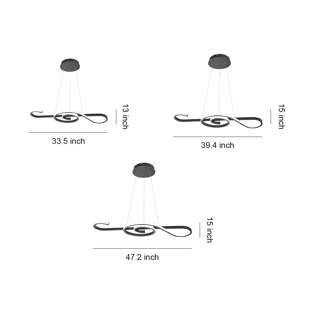 WINTHROP DIMMABLE LED DRUM CHANDELIER