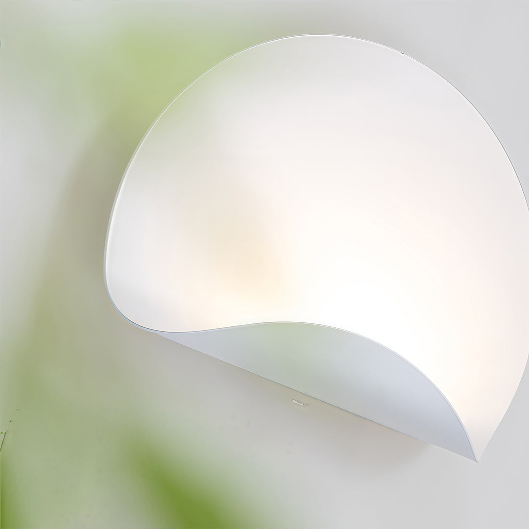 WINCHESTER WHITE IRON WALL SCONCE, MINIMALIST LED DESIGN