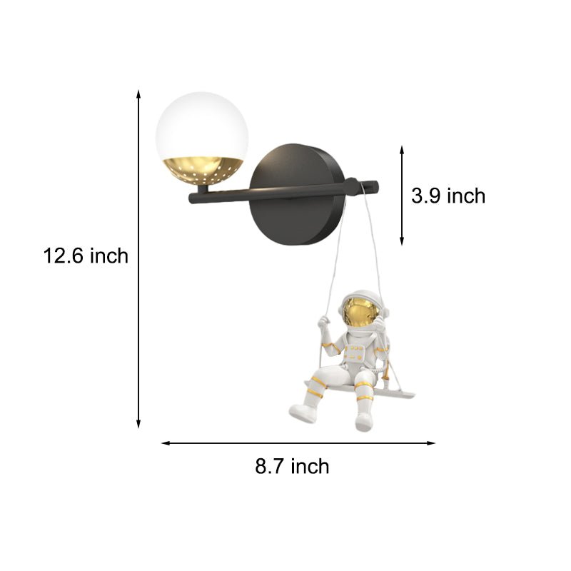 ASTRONAUTICA ACRYLIC ORBITAL SWING WALL LAMP WITH DIMMING FUNCTION