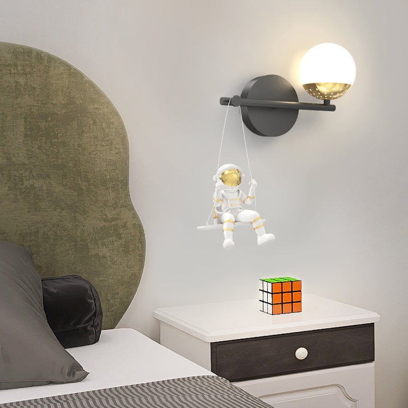 ASTRONAUTICA ACRYLIC ORBITAL SWING WALL LAMP WITH DIMMING FUNCTION