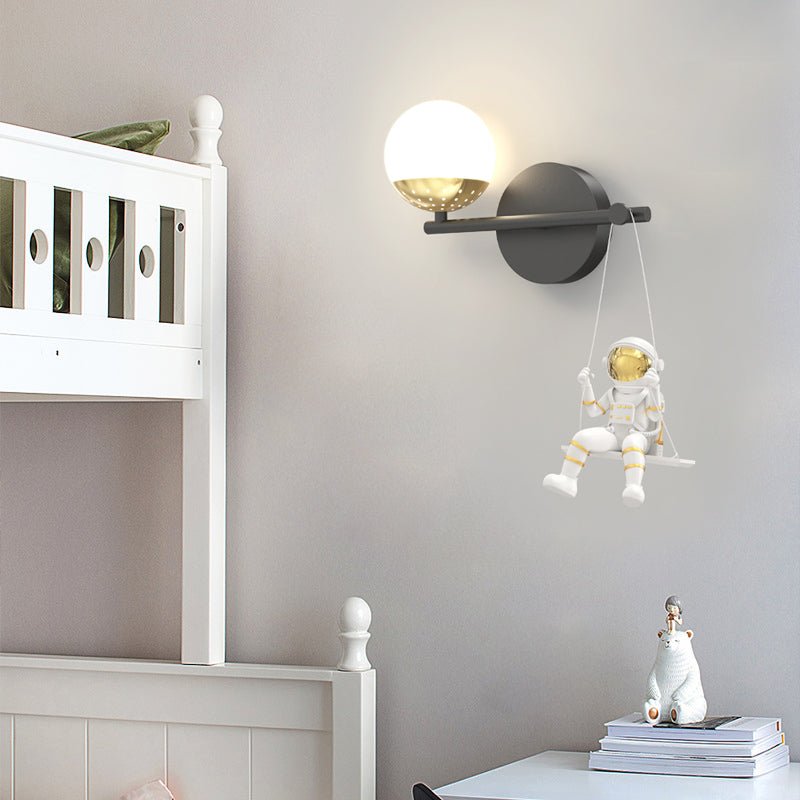 ASTRONAUTICA ACRYLIC ORBITAL SWING WALL LAMP WITH DIMMING FUNCTION