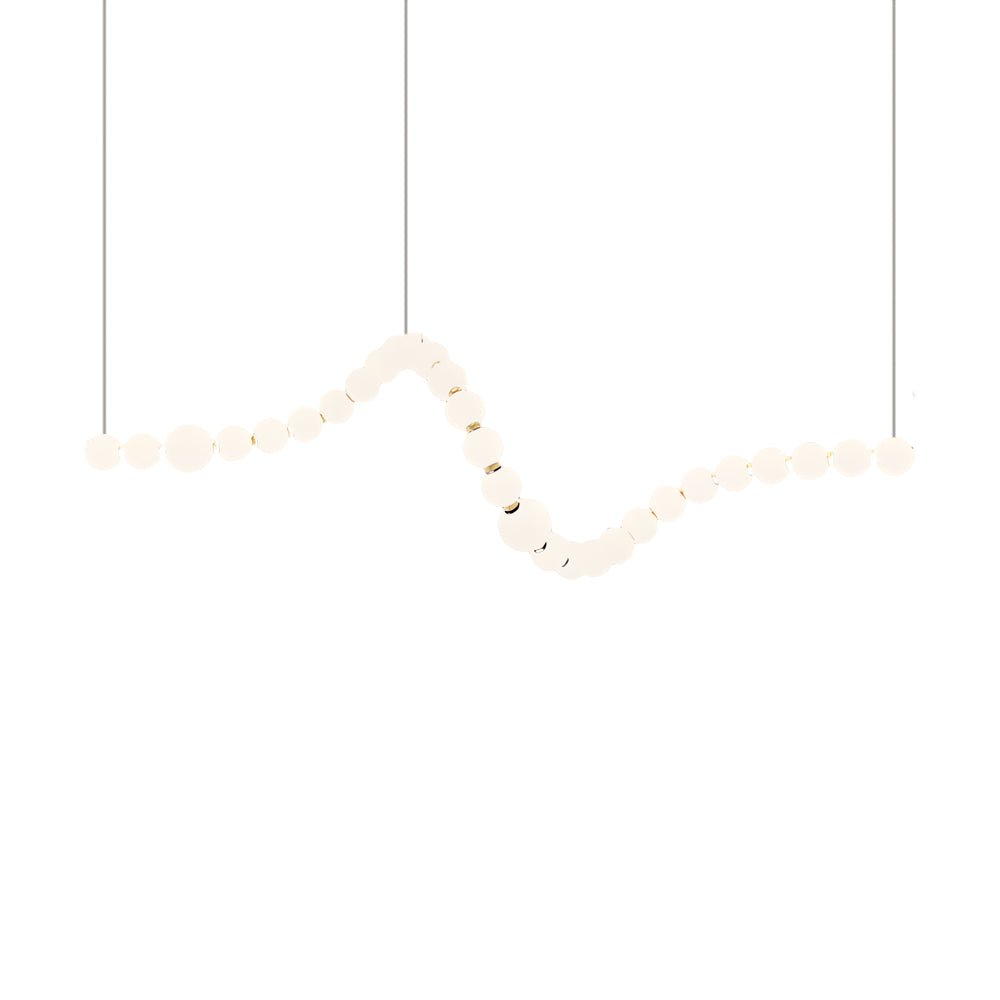 BEAUFORT ACRYLIC ORB NECKLACE LUMINAIRE