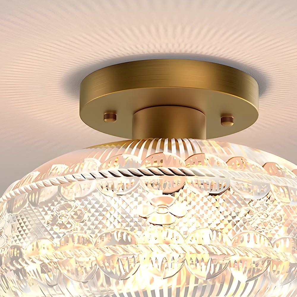 WINTHROP ACRYLIC AND METAL CEILING LANTERN