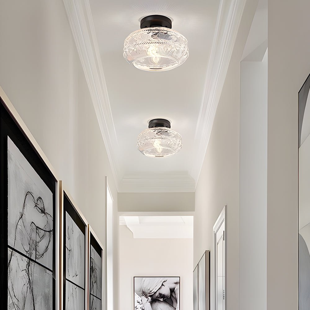 WINTHROP ACRYLIC AND METAL CEILING LANTERN
