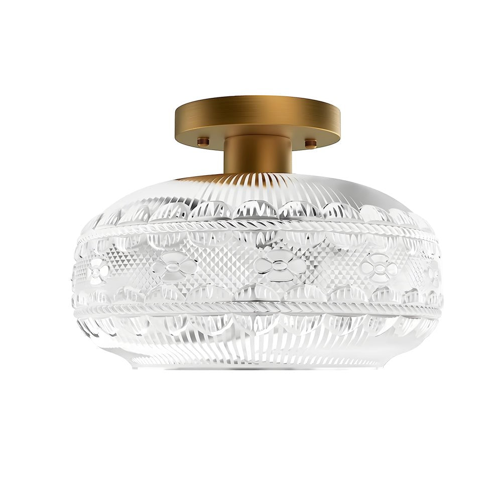 WINTHROP ACRYLIC AND METAL CEILING LANTERN