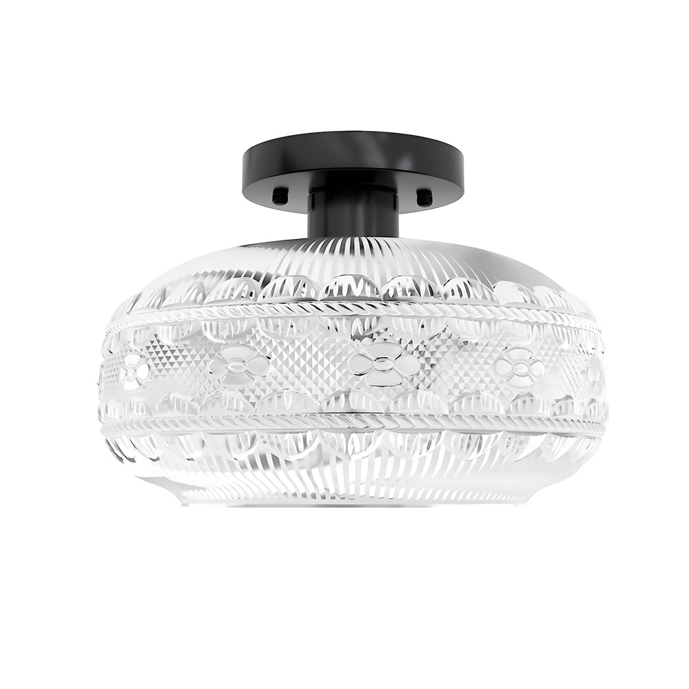 WINTHROP ACRYLIC AND METAL CEILING LANTERN
