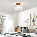 WINTHROP ACRYLIC AND METAL CEILING LANTERN