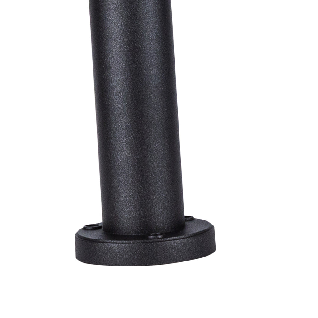 RAVENWOOD BLACK BOLLARD GARDEN LANTERN
