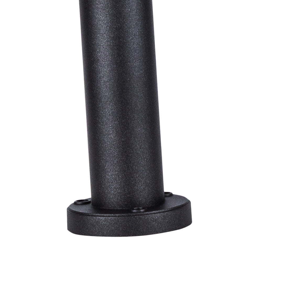 RAVENWOOD BLACK BOLLARD GARDEN LANTERN