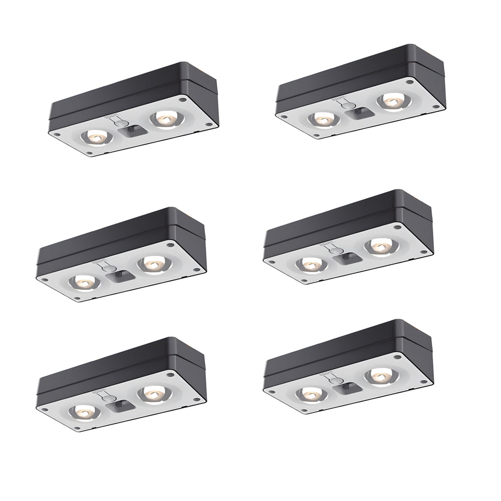 WINTHROP SOLAR-ILLUMINATED SQUARE WALL LANTERN, WEATHER-RESISTANT MULTI-HUE AMBIENCE
