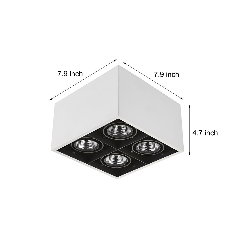 WINTHROP QUADRA-HEAD ARTISAN LED CEILING SPOTLIGHTS