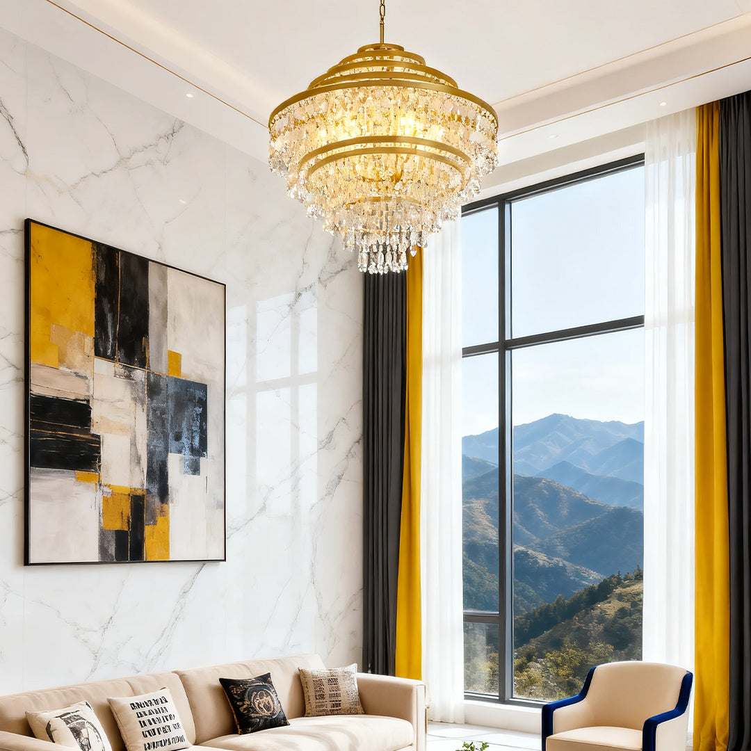 WINTERBOURNE SHELL WHIRL CEILING LUMINAIRE