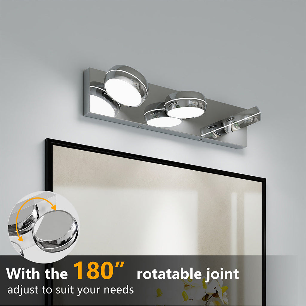 WINDSOR ALUMINUM REFLECTIVE VANITY ILLUMINATOR