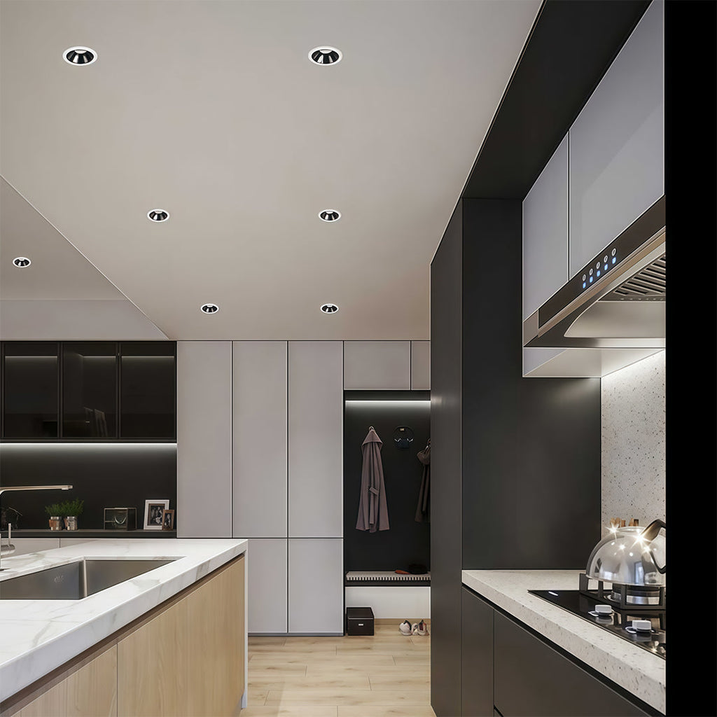 BRAMLEY HONEYCOMB CEILING SPOTLIGHT WITH ANTI-GLARE ADJUSTABILITY