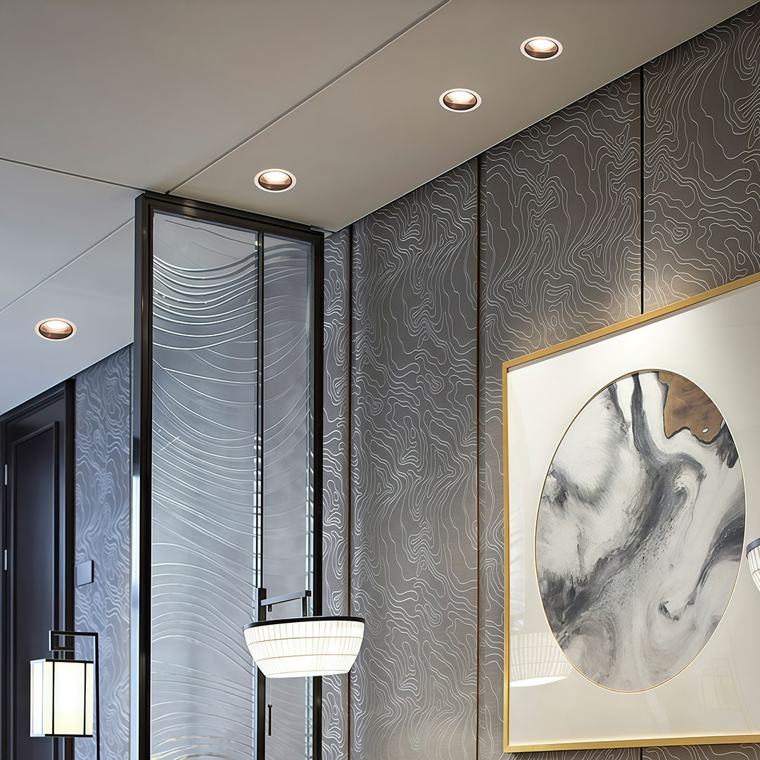 BRAMLEY HONEYCOMB CEILING SPOTLIGHT WITH ANTI-GLARE ADJUSTABILITY