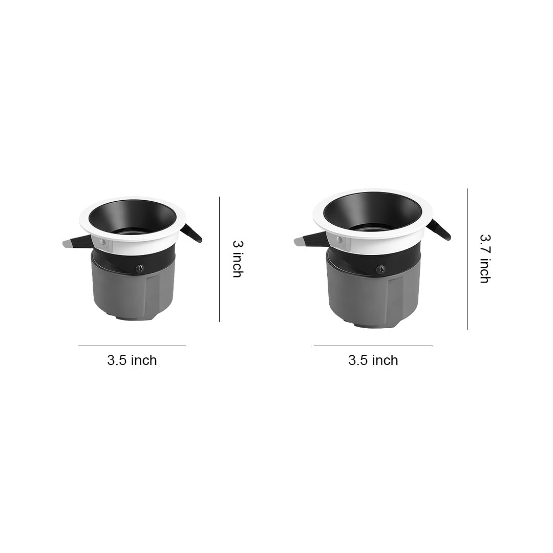 BRAMLEY HONEYCOMB CEILING SPOTLIGHT WITH ANTI-GLARE ADJUSTABILITY