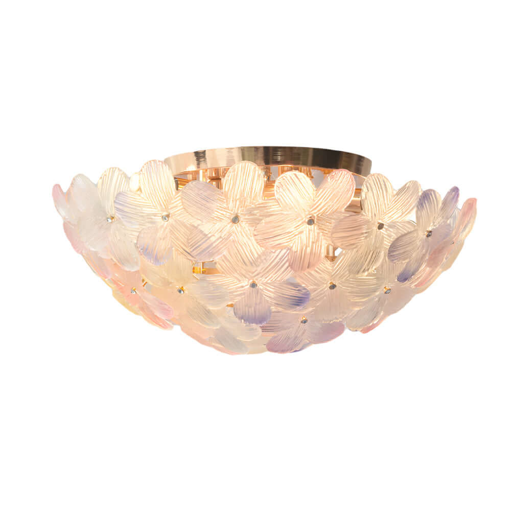 FLORENCE PETAL GLASS CEILING LANTERN