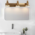 WINDSOR GLEAM ADJUSTABLE BATHROOM LIGHTING WITH 180° SWIVEL HEADS - FOUR-BULB LED FIXTURE