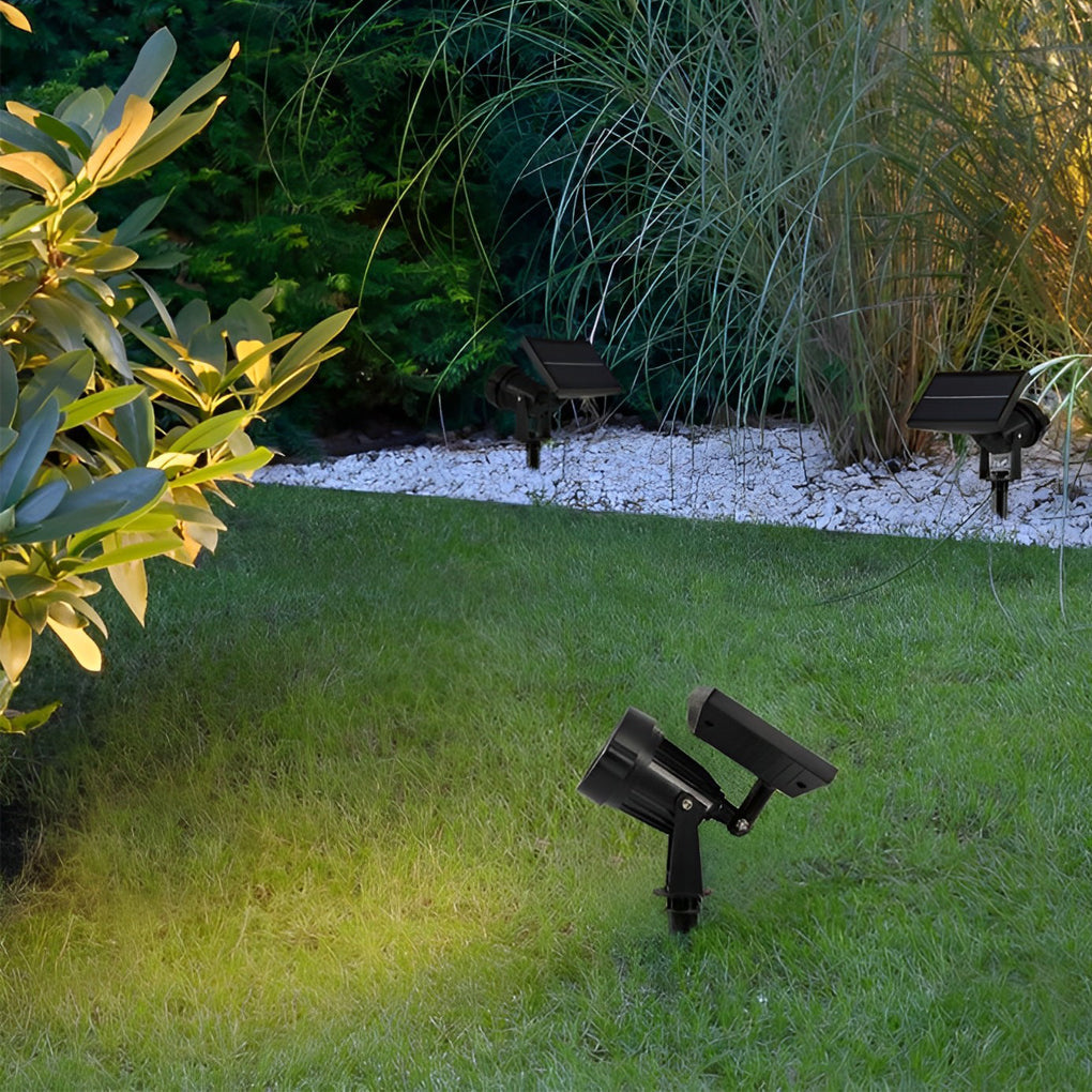 RAVENSHIRE SOLAR GROUND SPOTLIGHT WITH ADJUSTABLE RGB LED