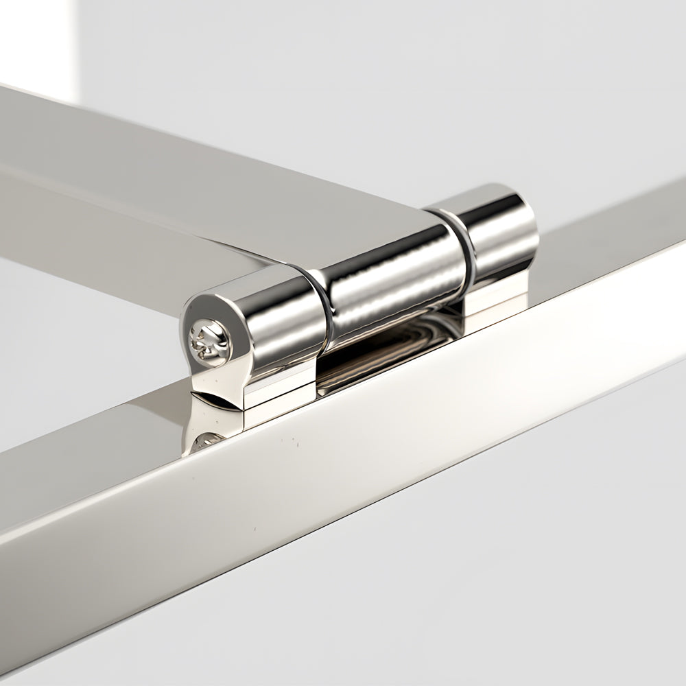 WHITBY STAINLESS STEEL VANITY ILLUMINATOR WITH LED ACCENT STRIP