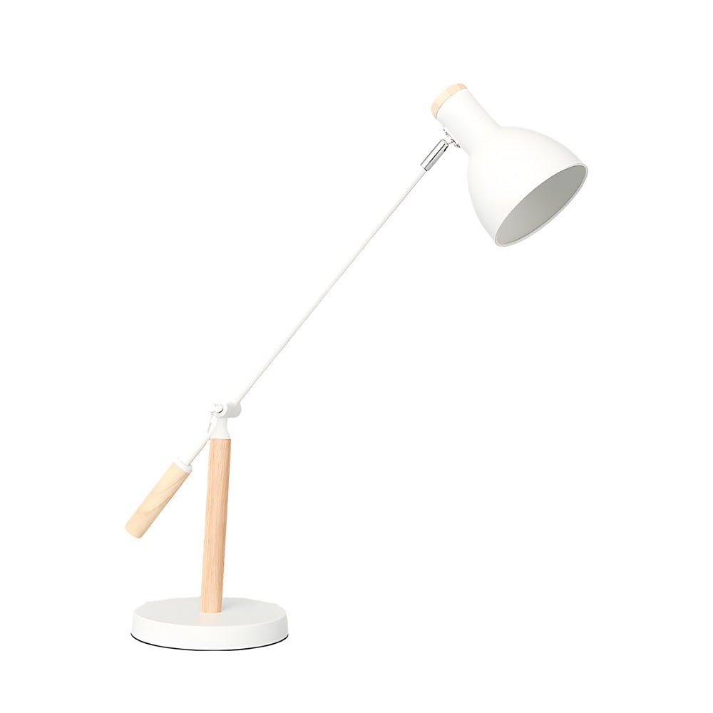 CHATHAM WOOD AND METAL SWIVEL READING LAMP FOR CONTEMPORARY INTERIORS